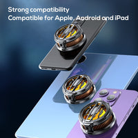 MEMO CX07 Pro Mobile Cooling Fan 25W Semiconductor Phone Cooler – Fast Cooling Gaming Radiator for Android & iPhone ~ Magnetic Support