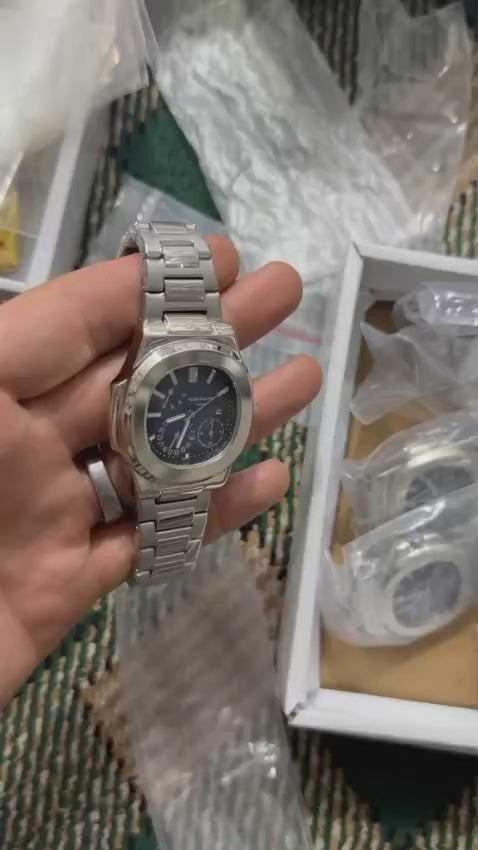 Luxury Patek Philippe Style Men's Watch – Classic Dress & Sports Timepiece